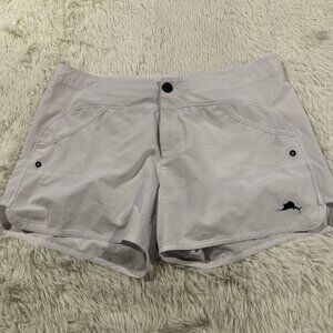 Pelagic womens surf and turf fishing hiking shorts White 10 hybrid quick dry